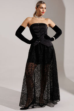 Юбка Мода Юрс 25-2954 черный