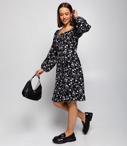 Платье #КТ63008, чёрный