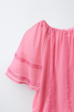 MONO LARGO PEDRER?A / Rosa - Zara фото 5