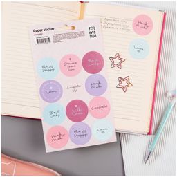 Наклейки на листе "Congrats" (MS_41661, MESHU) 12*21см