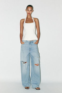 HALTER TOP WITH BOWS - Zara фото 2
