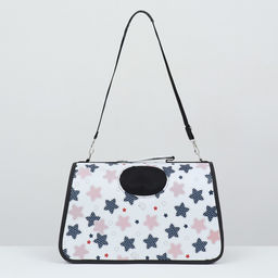 Сумка-переноска каркасная Звёзды, размер M, 40 х 21 х 27 см - Пижон фото 2