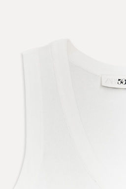 KNIT SLEEVELESS TOP 50TH ANNIVERSARY - Zara фото 3