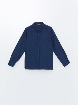 Uzun Kollu Erkek ?ocuk G?mlek