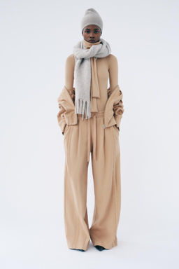 FADED PLUSH TROUSERS