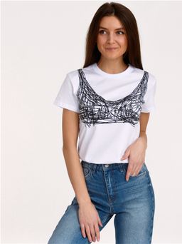 Уценка 50% футболка 1ЖДФК2657001