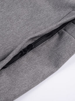 Парка спортивная мужская с капюшоном softshell серого цвета 9565Sr - Mtforce фото 29