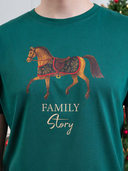 Костюм мужской Щелкунчик Конь Зеленый - Modamica фото 4