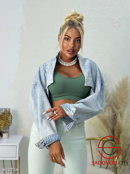 Джинсовка женская весенняя