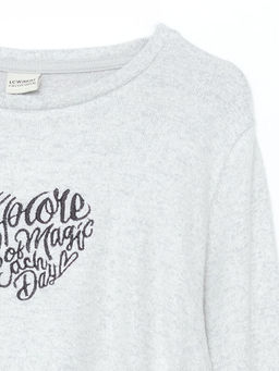 Bisiklet Yaka K?z ?ocuk Ti??rt - Waikiki фото 2