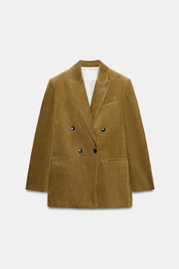 OVERSIZE CORDUROY BLAZER ZW COLLECTION LIMITED EDITION - Zara фото 14