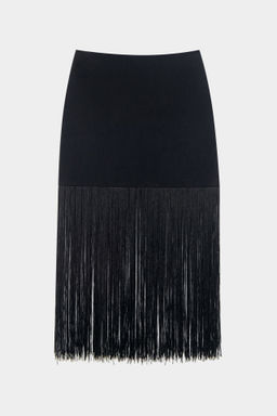 Юбка с бахромой мини - Mollis фото 5