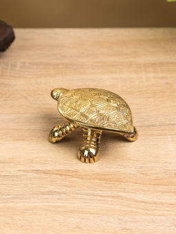Шкатулка «Черепаха в ромбики», 10×6×3 см, латунь
