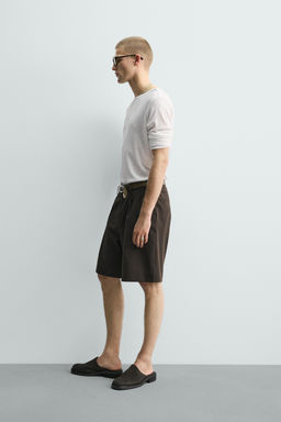 CAMISETA RELAXED FIT ESTRUCTURA CANAL? / Blanco