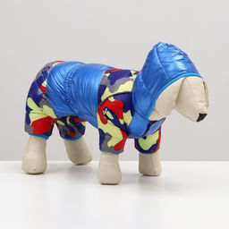 Комбинезон Волна с утяжкой, размер 10 (ДС 21 см, ОГ 34 см, ОШ 24 см), синий - Simaland фото 2