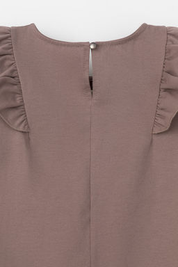 КР 5904/капучино к515 блузка (туника) для дев - Crockid фото 7