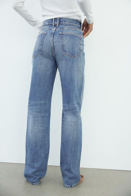 JEANS TRF STRAIGHT COMFORT HIGH WAIST - Zara фото 20