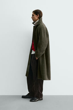 LIMITED EDITION HEATHERED TEXTURE COAT