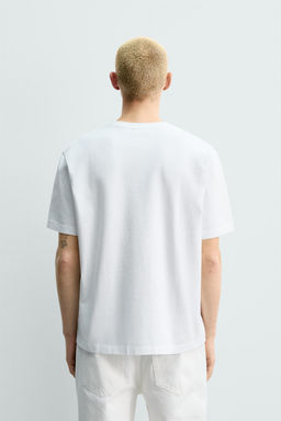 HEAVYWEIGHT SHORT SLEEVE T-SHIRT - Zara фото 12