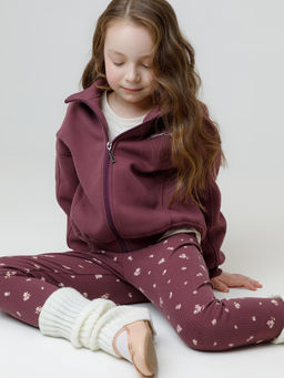 КР 400874/бордовый 1411 Н068.1 к651 брюки (лосины) для дев - Crockid фото 2