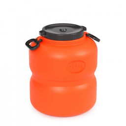 Канистра-Бочка "Байкал" (оранж.-серый) 40л М7599