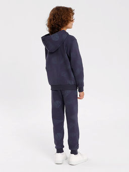 Комплект для мальчиков (джемпер, брюки) в графитовом оттенке - Mark formelle фото 2