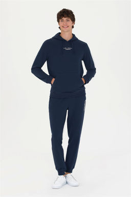 U. S. Polo Assn Мужская темно-синяя толстовка с капюшоном - U.s. polo assn фото 11