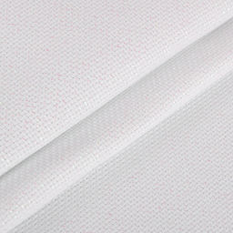 Канва K04L Gamma Aida №14 ФАСОВКА 92% хлопок, 8% терилен 30 х 40 см  2 см белый с перламутровым люрексом