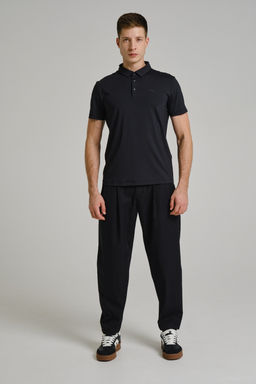 Поло Черный TRN ESSENTIAL SS Polo - Anta фото 5