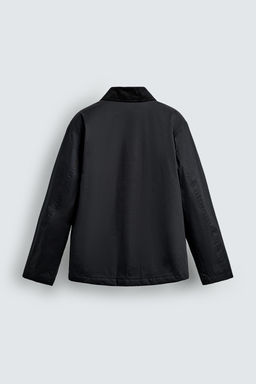 CONTRAST COLLAR PARKA - Zara фото 9