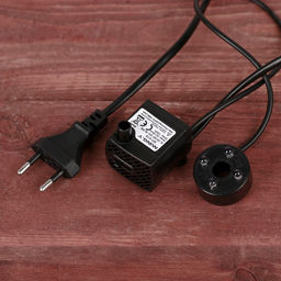 Фонтан настольный «Домик лестница», 12×19×27 см, с подсветкой