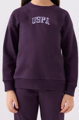 Фиолетовый пижамный комплект для девочки - U.s. polo assn фото 5