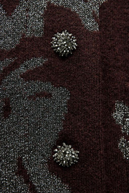 METALLIC KNIT COAT - Zara фото 8