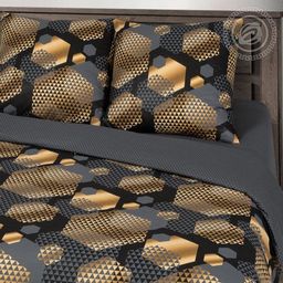 Постельное белье - Бязь Альберт (АД) 2-спальный с Евро простыней (молния) - Luteks фото 3