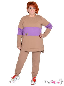 Толстовка Модель №1354 размеры 44-84 - Plusmoda фото 6