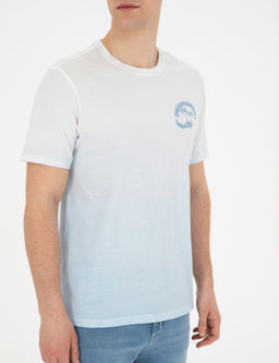 A__k Mavi Regular Fit Ti__rt