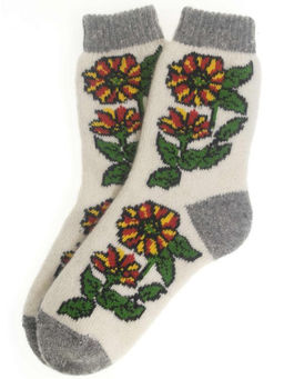 Носки женские "Цветы" 7642-1