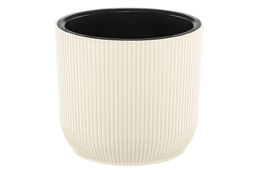 Кашпо 8,5 л 26*26*23 см Линея слоновая кость (модель 659) - Elan gallery фото 3