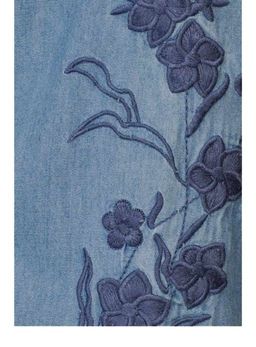 Вышивка, синяя - Heine фото 3