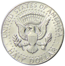 1/2 доллара (50 центов) 1967 года США