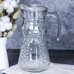 Кувшин 1800 мл с крышкой / J-136RSL /уп 12/ АКЦИЯ - Галеонтрейд фото 3