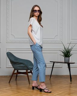 Футболка с шифоновой спинкой 15.4.12 - Sahar art lab фото 3