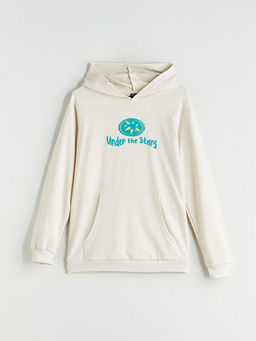 Kap??onlu Erkek ?ocuk Sweatshirt