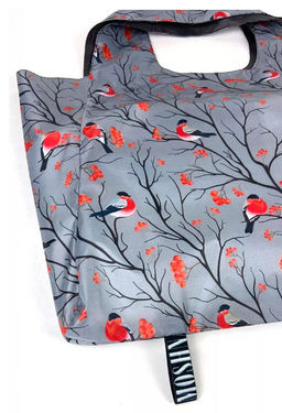 Сумка, Мод.11 Принт. Снегири - Moshna фото 2