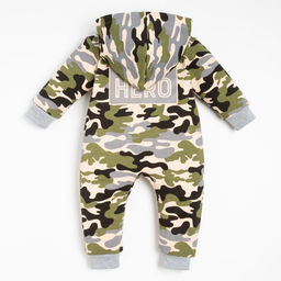 Комбинезон c капюшоном Крошка Я Daddy's boy рост 62-68 см  фото 5