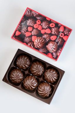 Зефир в шоколаде (малина), 170 г