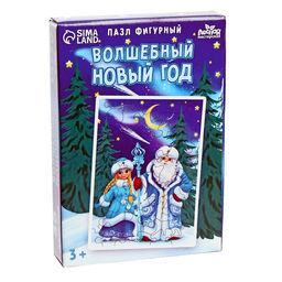 Пазл фигурный Волшебный Новый год - Лесная мастерская фото 5