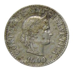 10 раппенов 1900 года Швейцария