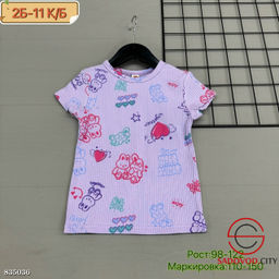Футболка для девочки с рисунком