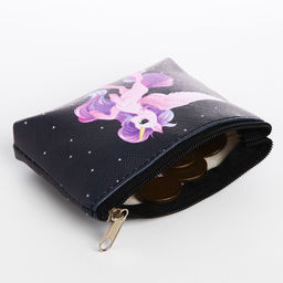 Кошелек детский, цвет микс Сказочный единорог, 11*7 см микс - NAZAMOK KIDS фото 3